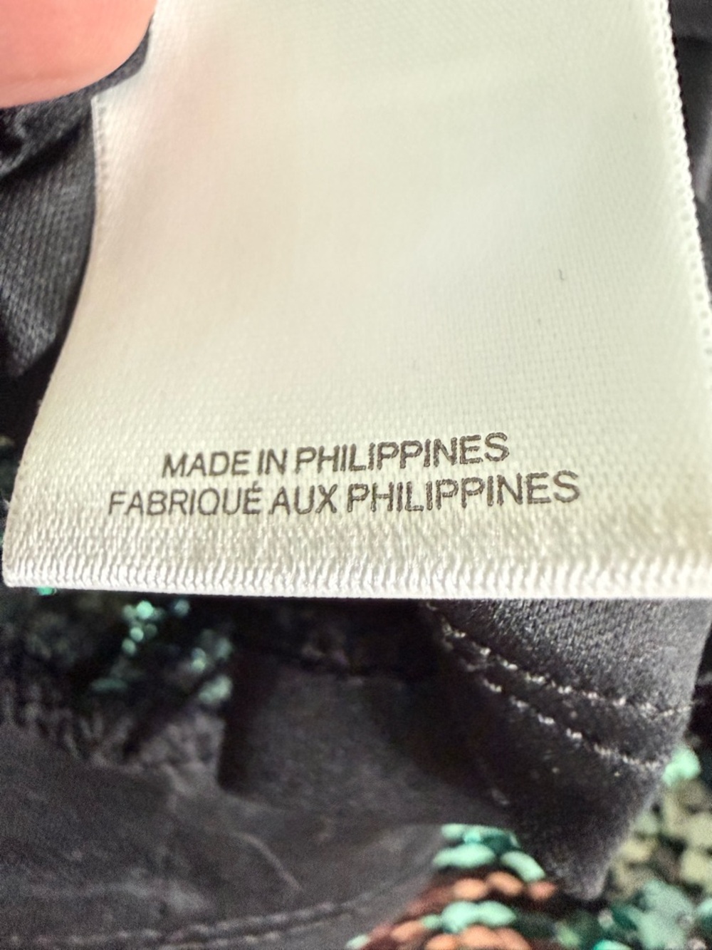 Express Sequin Ombre Slip Dress Small Pink Green Metallic Party Cocktail Mini - Picture 7 of 7